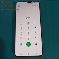 6.8'' single choice super amoled with Line dot For Samsung S21 Ultra 5G G998F lcd Display Touch Scre