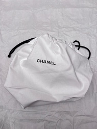 Chanel白色索繩香奈兒化妝包化妝袋收納包beauty bag