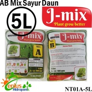 Ab Mix Sayur Daun Pekatan 5 Liter / Ab Mix 5 Liter J-Mix / Nutrisi