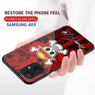 Samsung A05 Glitter Glass Softcase - Mobile Phone Case [G27]