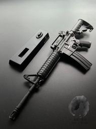 免運現貨1:2.05合金軍模m4a1步槍模型仿真拋殼金屬槍軍事玩具擺件不可發射