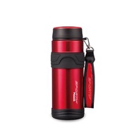 【孔雀Peacock】800ML 316不鏽鋼保冷杯/保溫杯 紅色