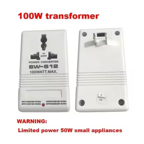 1pc Step-UP/Down Voltage Converter Transformer Voltage Converter Replacement 100W 110V 120V To 220V 
