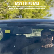 Plastic Clip Support for EZ Pass Easy Installation IC Card Holder for Secure Toll Pass Placement