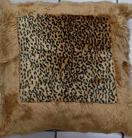 SAFARI FUR FLOOR PILLOW COVER 60 x 60 cm - RANDOM