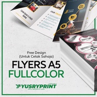 { yusryprint } Flyers Murah A5