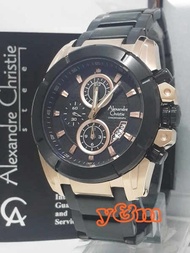 JAM TANGAN PRIA ALEXANDRE CHRISTIE AC 6226MC-BLRG ORIGINAL