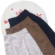 [PRELOVED] ECINOS Ecinos : Hour Pencil Pants Black Beige Espresso