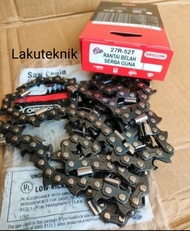 Rantai Senso Oregon 070 Chainsaw Bar 36in 52T 27R Oregon Asli Rantai Mesin Senso