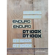 Yamaha Dt100x Enduro Nos Sticker