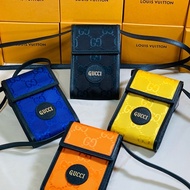 ✨近新閒置 Gucci 古馳 質感黑手機包 斜背包 肩背包