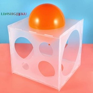 [linshgjkuS] 11 Holes Balloon Sizer Box PP Square Balloon Measurement Tool For Balloon Arches [NEW]