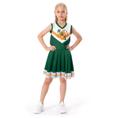 Halloween Chrissy Cunningham Cosplay Costume Stranger Things Hawkins High School Cheerleader Uniform