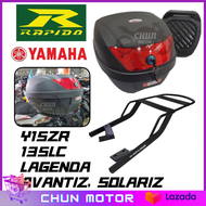 MOTORCYCLE BKP BOX MONOLOCK + RAPIDO MONORACK / V RACK MOTOR FOR YAMAHA 135LC/Y15ZR/Y16ZR/EGO AVANTIZ/SOLARIZ/LAGENDA/FZ/NOUVO LC/NOUVO S