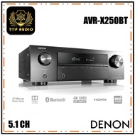 Denon AVR-X250BT 5.1Ch 4K Bluetooth AV Receiver