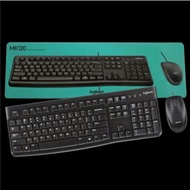 Keyboard+mouse logitech mk 120
