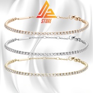 DW Classic Tennis bracelet with elegant style stones Titanium 316L