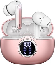 A10 Pro Wireless Earbuds Bluetooth 5.3 HiFi Stereo, 50H Playback LED Digital Display Earphones