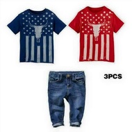 Imported Bulls 3in1 Boys' Jeans Set