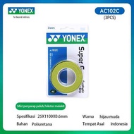 COD Yonex AC102C Super Grap (3 Grips) Badminton Grip Original Over Grip 11 Colours Super Grap Synthe