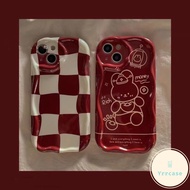 Red checked phone case Samsung A32 4G A24/A24 5G A23/A23 5G Samsung S23 Ultra S21 Ultra a