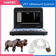 CONTEC CMS600P2VET Digital Laptop Ultrasound Scanner Machine Animal Pet 3.5mhz Convex Probe CE