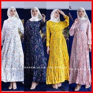 [SALE BAJU RAYA 2021]🔥 Latoya dress | Long dress | dress ibu preggy | dress ibu mengandung