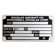 Aluminium plate (etching)