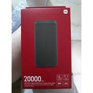 Redmi 20000mAh 18W Fast Charger Power Bank (Black)