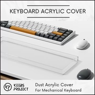 Keyboard Dust Proof Cover Acrylic Keyboard Cover Keyboard Dust Cover New Acrylic Capacitive For Mech