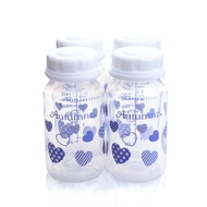 AUTUMNZ Standard Neck Breastmilk Storage Bottle 4 pcs Iris Heart
