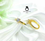 แหวน u0695 รุ่นฟรีไซส์ หนัก 1 สลึง แหวนแฟชั่น  ทองสวย แหวนทอง ทองชุบ แหวนทองสวย  แหวน