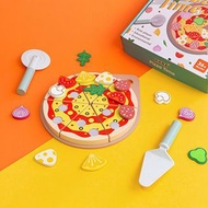 木製Pizza切切樂玩具