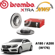 [XTRA] BREMBO DISC ROTOR FRONT MERCEDES W176 A180 / A200