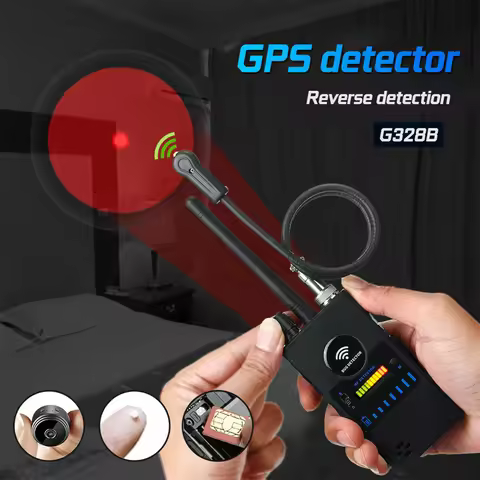 Upgrade Anti Spy RF Signal Detector Bug Wireless Hidden Camera Detect GPS Tracking GSM Listen Device