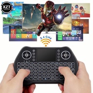 【Worth-Buy】 Mt10 Backlit English 2.4g Air Mouse Remote Touchpad For Tv Box Pc I8 Mini Wireless Touchpad Keyboard