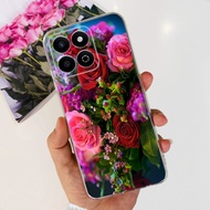 สำหรับ Honor X7C 5G เคส ALT-NX1ลายผีเสื้อแมวน่ารักเคสซิลิโคนนิ่มพิมพ์ลายเคสโทรศัพท์สำหรับ Honor X7c