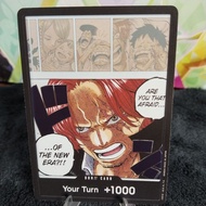 Shanks ENGLISH Don Foil Op09 One Piece TCG English Card game