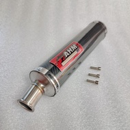 Ahm Exhaust for Ninja 150 ss rr 2stroke carbon