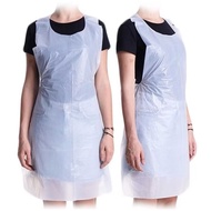 Apron plastik Disposable HDPE Plastic Apron High kualiti Disposable Apron