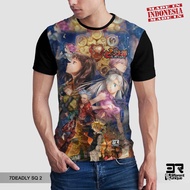 Anime PRINTING T-SHIRTS Nanatsu no Taizai 7 Deadly SQ 2 - MANGA ANIMATED CARTOON CLOTHES Seven Deadl