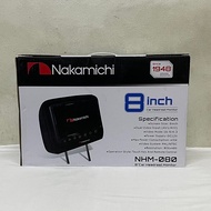 NAKAMICHI NHM-080 8” CAR HEADREST MONITOR BLACK