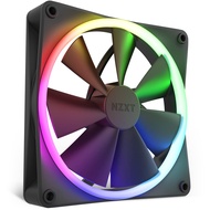 NZXT F140 RGB Fans - RF-R14SF-B1 - Advanced RGB Lighting Customization - Whisper Quiet Cooling - Sin