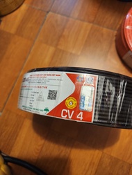 DÂY ĐIỆN ĐƠN CADIVI 4.0 - CV 4.0 Lõi Đồng Cuộn 100m Chính Hãng