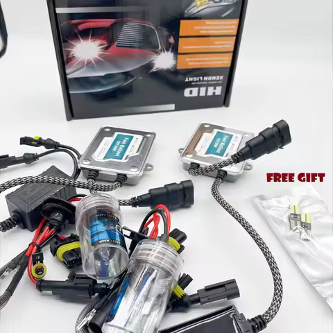 55W fast start HID XENON HEADLIGHT KIT slim AC BALLAST H7 H3 H7 H8 H9 H11 9005 all colors 6000K 4300