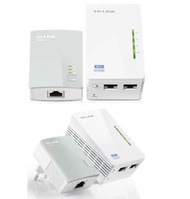 三年保固●TP-LINK TL-WPA4220KIT 300Mbps AV500 Wi-Fi電力線網路橋接器 雙顆