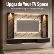 HOMACONCEPT 7FT WALL TV CABINET  / 7FT KAKI KABINET / FREE INSTALLATION