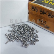 JP Stainless Steel 304 Bolt M5x12 P0.80