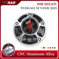 V4 2025 New Style For Ducati Panigale/Streetfighter V4/V4S/V4R/V4SP 2025 CNC Aluminum Keyless Quick 