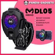 MEMO DL05 X29 Wireless Phone Cooler Gaming Dissipate Fan Cooling Radiator Magnetic Back-clip 2 in 1 